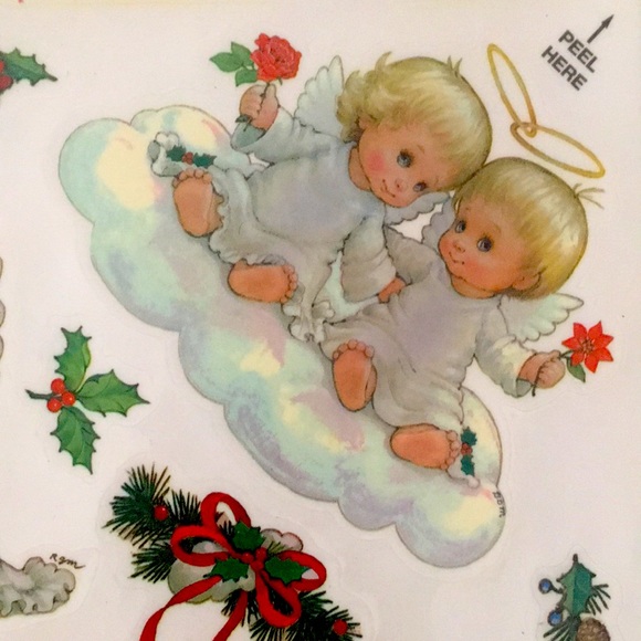 Angel Vinyl  Decals - REUSABLE - Made in the USA - Picture 5 of 7